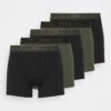 Pier One 5 Pack - Culotte -Black/Khaki