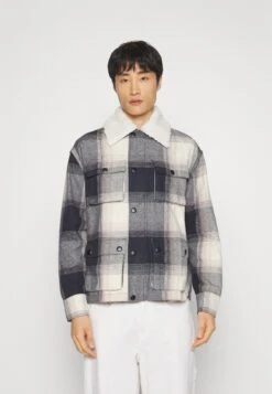 Pier One Giacca Leggera - Black/Beige -Pier One 0445c59c55414029ac9de3fcd1294dc9