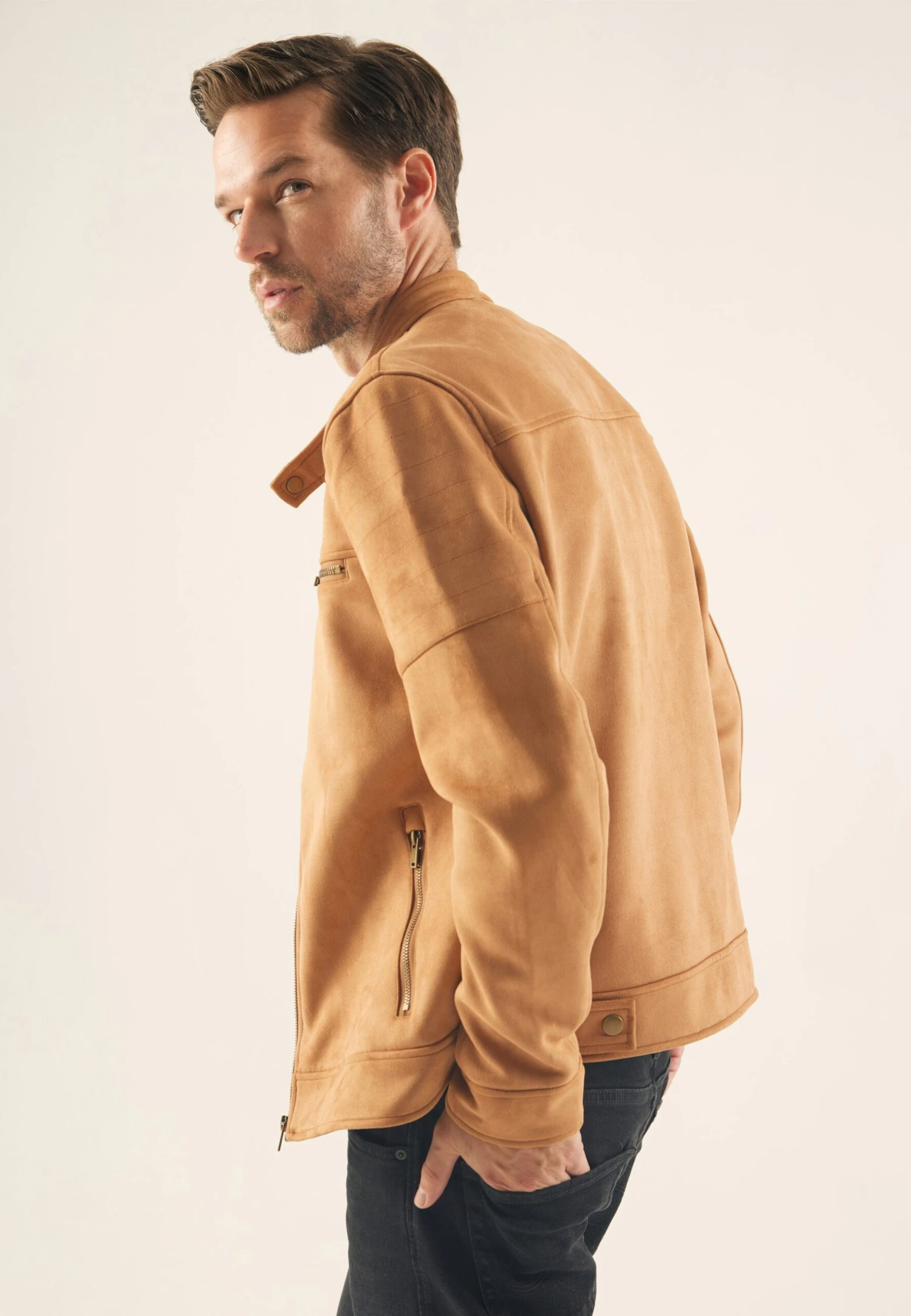 Pier One Giacca In SimilpelleCognac Uomo Giacche PI922T04S-O11 5 Pier One Giacca In SimilpelleCognac Uomo Giacche PI922T04S-O11 - immagine 3