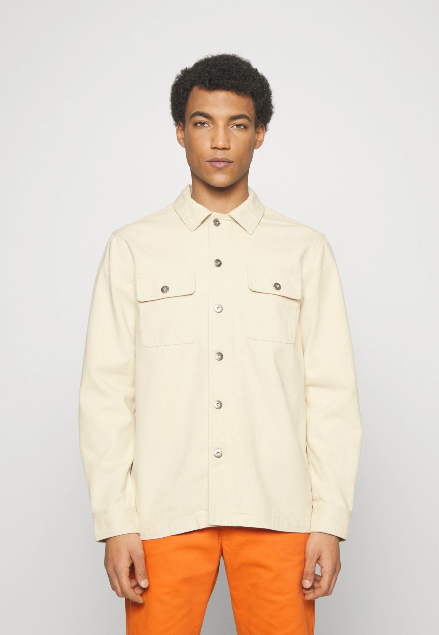 Pier One Undyed Twill Giacca Di JeansWhite Uomo Giacche PI922D0EA-A11 3 Pier One Undyed Twill Giacca Di JeansWhite Uomo Giacche PI922D0EA-A11