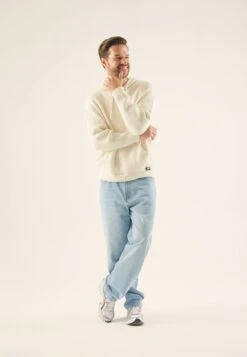 Pier One Felpa Con CappuccioOff-White Uomo Maglieria PI922Q0BU-A11 -Pier One 0c70c0b39821469784f38828f78374f2