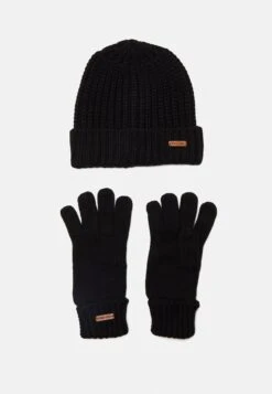 Pier One SetSciarpaBlack Uomo Cappellie Berretti PI952G01R-Q11 -Pier One 1169d6ef927d4429b71268a7aa839ad3