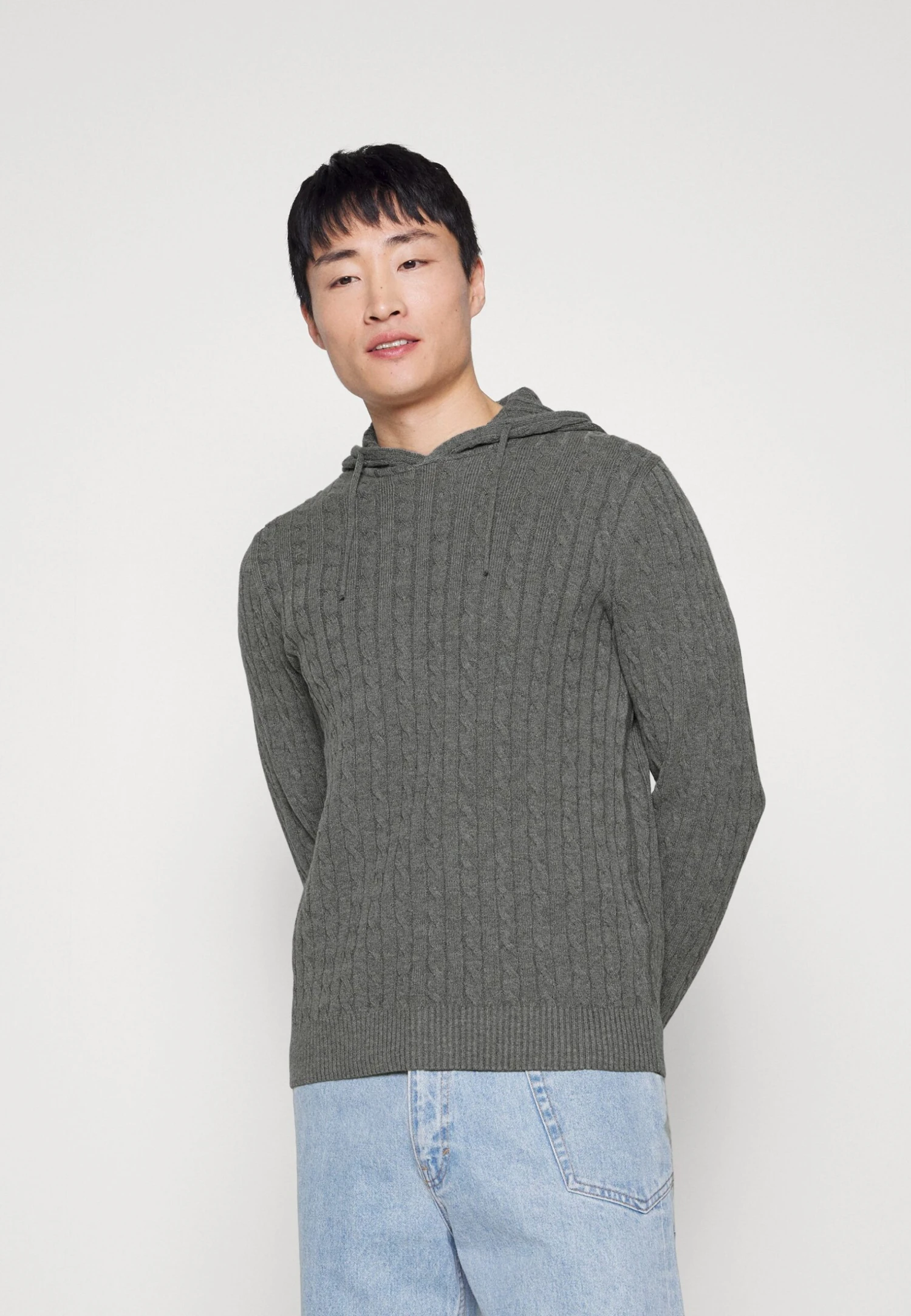 Pier One MaglioneMottled Grey Uomo Maglieria PI922Q0BK-C11 3 Pier One MaglioneMottled Grey Uomo Maglieria PI922Q0BK-C11