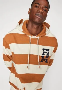 Pier One Hoodie Felpa Con CappuccioOff-White/Brown Uomo Maglieria E Felpe PI922S0HY-A11 -Pier One 1907007b8d674e5b9e4f12e3a7f9e44c