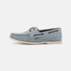 Pier One Leather UnisexScarpe Da BarcaLight Blue Donna Scarpe Piatte PI915M00D-K11 -Pier One 1918e58e13eb43d5b5127dfdd0ddd87b