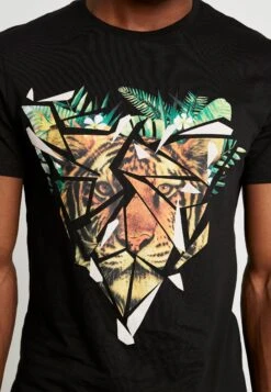 Pier One T-Shirt Con StampaBlack Uomo T-shirt E Polo PI922O0F4-Q11 -Pier One 19ec1b0747684351bf4c02bb5a2f7244