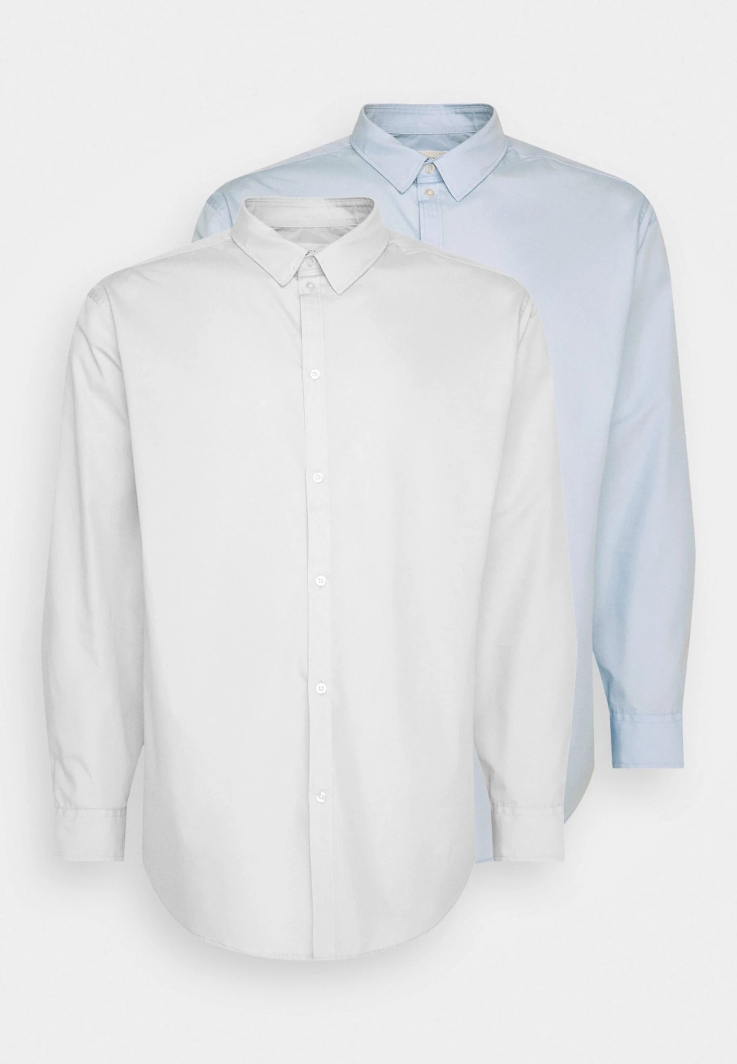 Pier One 2 Pack Camicia EleganteWhite/Light Blue Uomo Completi E Cravatte PI922D0EP-A11 7 Pier One 2 Pack Camicia EleganteWhite/Light Blue Uomo Completi E Cravatte PI922D0EP-A11 - immagine 5