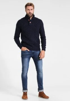 Pier One MaglioneMottled Dark Blue Uomo Maglieria PI922Q01F-K11 9 Pier One MaglioneMottled Dark Blue Uomo Maglieria PI922Q01F-K11 -Pier One 217c0f96ffe9444393a595e4c67dcf69