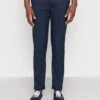 Pier One ChinoDark Blue Uomo Pantaloni PI922E04J-K11 -Pier One 222b959189f54478885e13bc7368c127