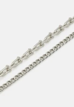 Pier One 2PackCollanaSilver-Coloured Uomo Gioielli PI952L00P-D11 -Pier One 23c8383e0729412092bac4e451522a5d