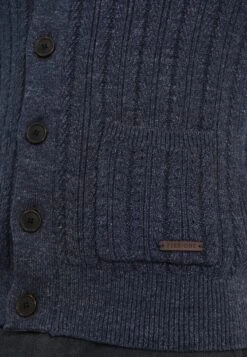 Pier One CardiganMottled Blue Uomo Maglieria PI922Q02R-K11 -Pier One 25c64113db204b47908a996f19e7e78f