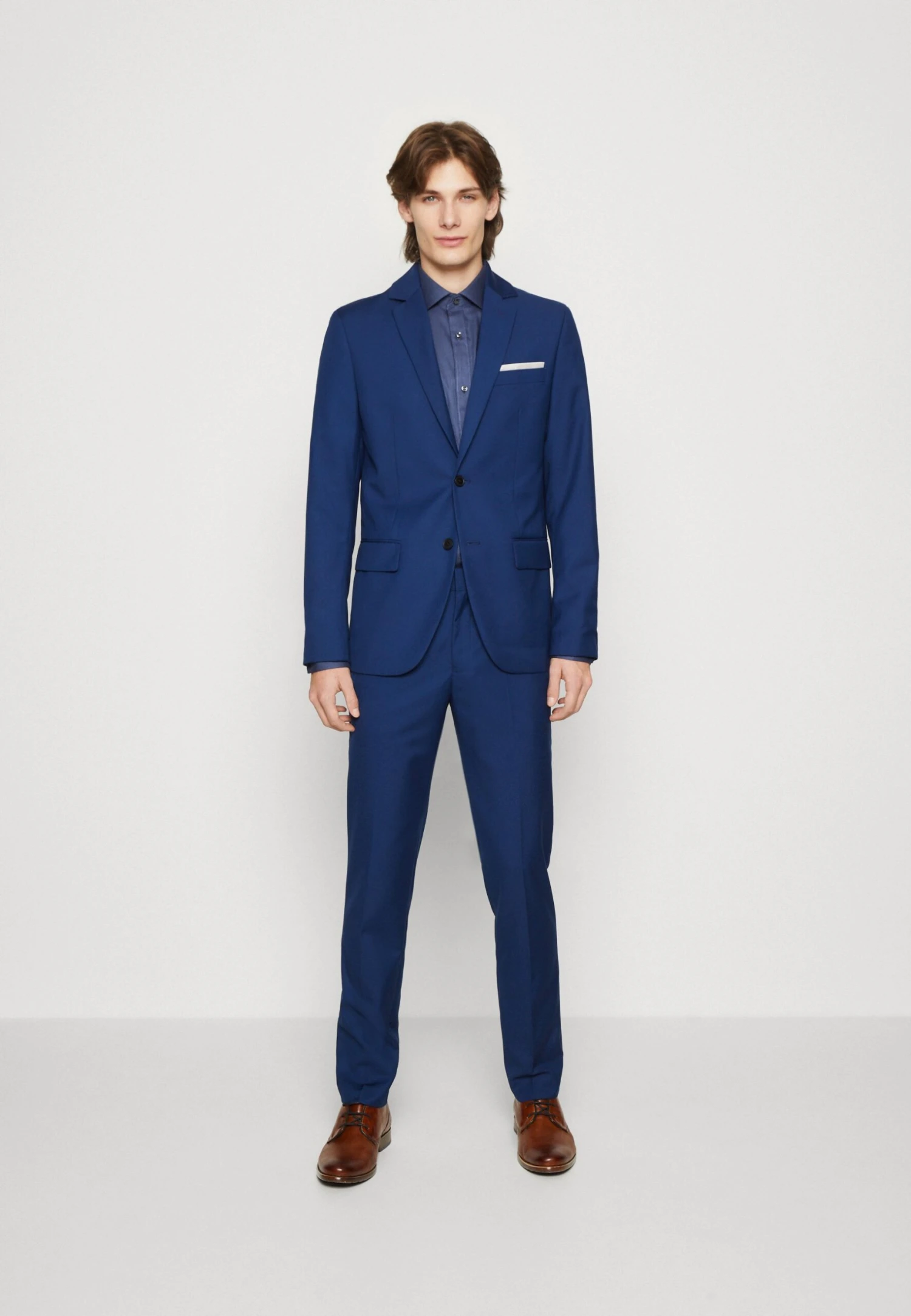 Pier One CompletoBlue Uomo Completi E Cravatte PI922A02G-K11 4 Pier One CompletoBlue Uomo Completi E Cravatte PI922A02G-K11 - immagine 2