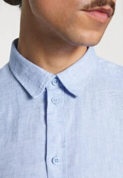 Pier One Camicia - Mottled Blue -Pier One 26fad038e1bb453fbae1f1cd8d39d1af