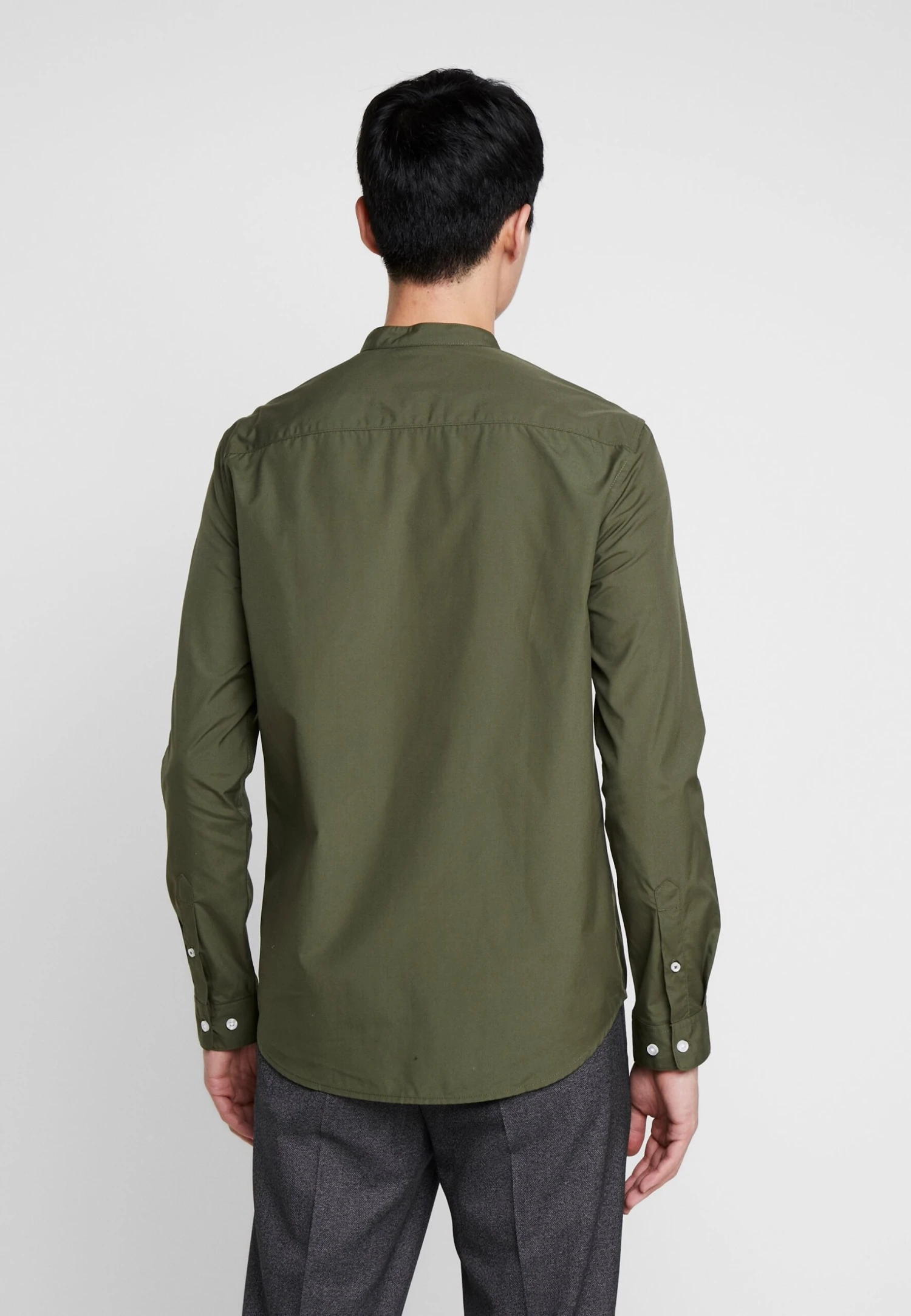 Pier One 2 Pack - Camicia - Oliv/Black 5 Pier One 2 Pack - Camicia - Oliv/Black - immagine 3