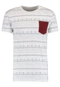 Pier One T-Shirt Con StampaWhite Uomo T-shirt E Polo PI922OA5K-A11 -Pier One 2b9ceda09aac44fcb9091bf11ed74c14