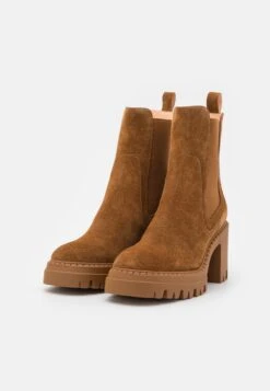 Pier One Leather - Stivaletti Con Tacco - Cognac -Pier One 2be65df1ec21468c939e38989695e7b8