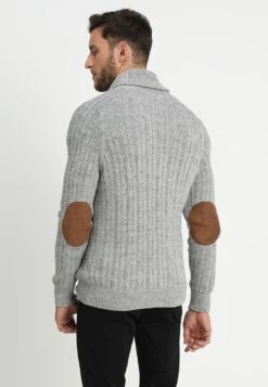 Pier One CardiganMottled Dark Grey Uomo Maglieria PI922Q02R-C11 -Pier One 3374bc5b15c34532a3a61fa1517a3ccc