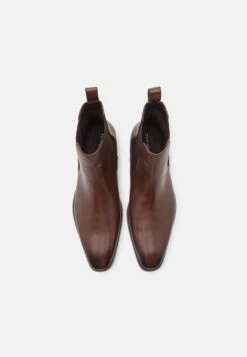 Pier One LeatherStivalettiBrown Uomo Stivaletti/Stivali PI912K0CC-O11 -Pier One 385fe43e1e7a4711968a726696ee0019