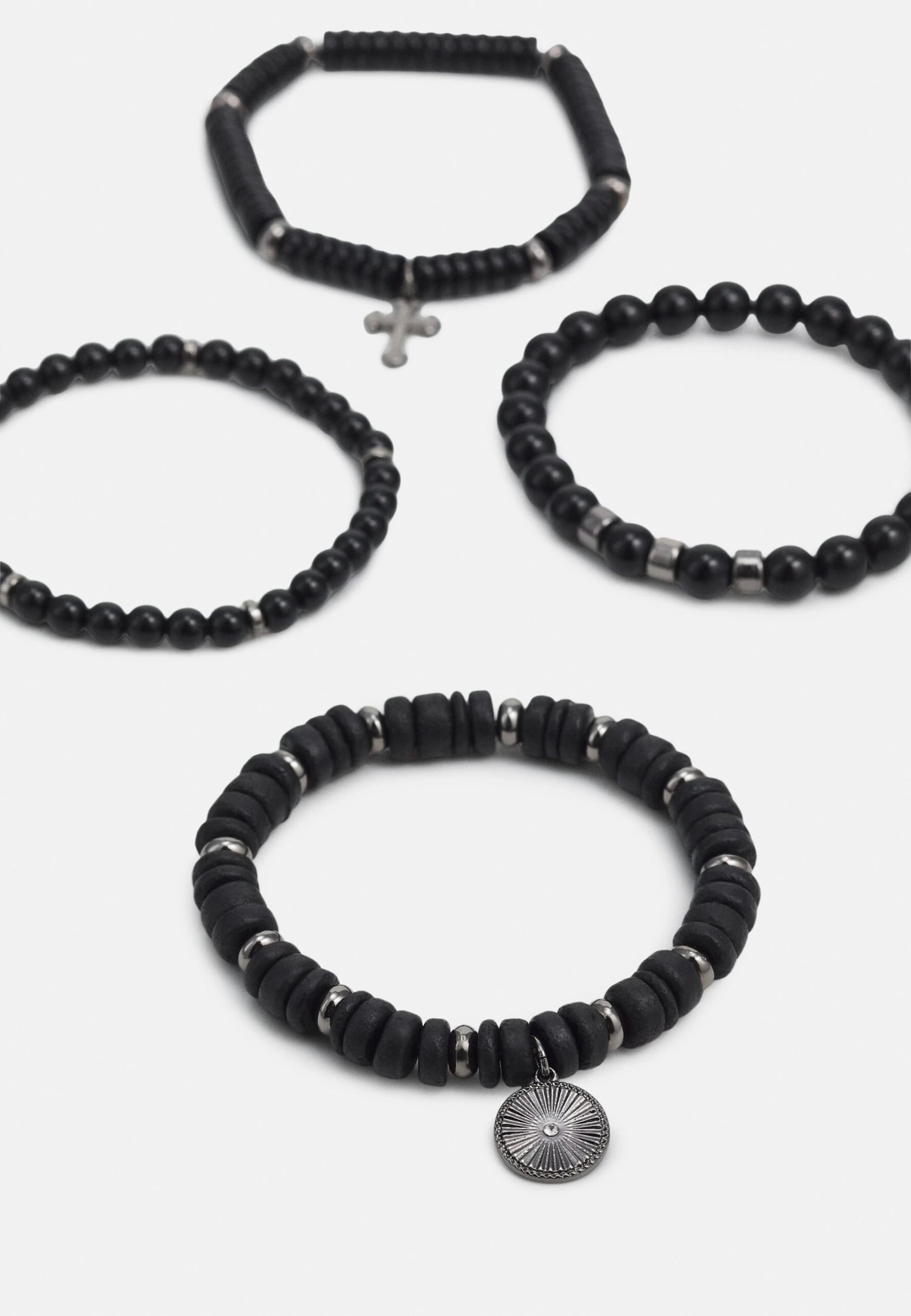 Pier One 4 Pack - Bracciale - Black 5 Pier One 4 Pack - Bracciale - Black - immagine 3