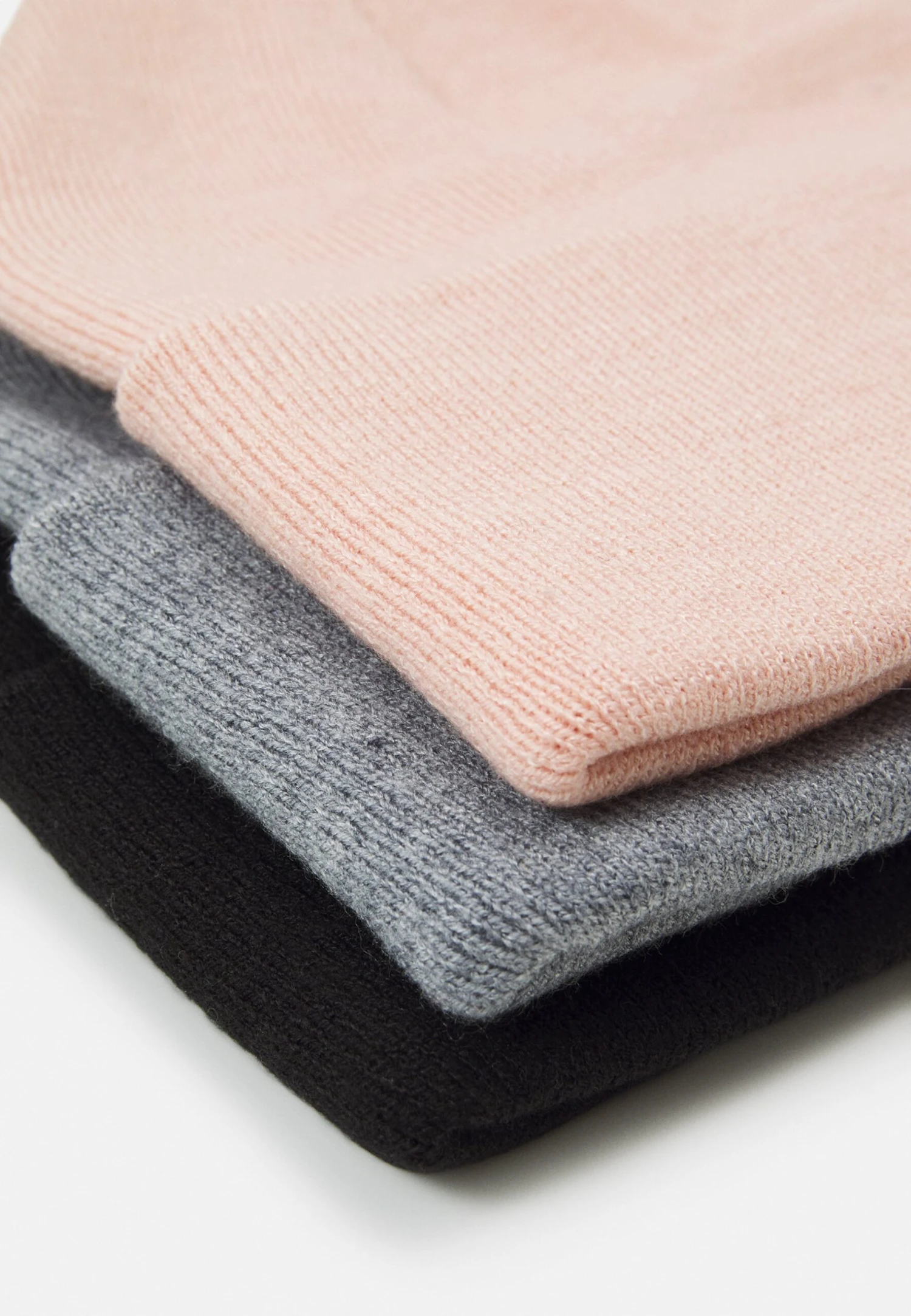 Pier One 3 Pack UnisexBerrettoBlack/Grey/Pink Uomo Cappellie Berretti PI954P00D-Q17 6 Pier One 3 Pack UnisexBerrettoBlack/Grey/Pink Uomo Cappellie Berretti PI954P00D-Q17 - immagine 4