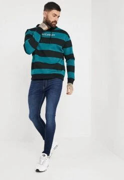 Pier One Jeans Skinny FitDark-Blue Denim Uomo Jeans YO122G04G-K11 -Pier One 40234ebb528c40da97c4b0839de7f00d