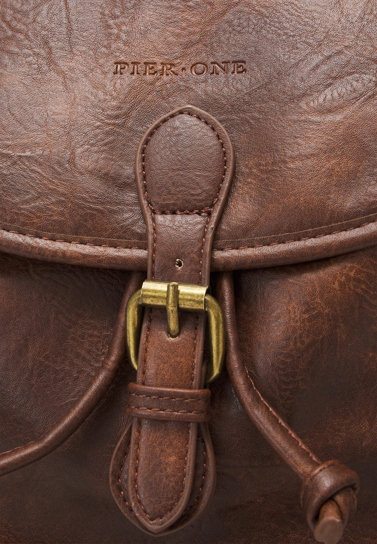 Pier One Unisex - Zaino - Dark Brown 7 Pier One Unisex - Zaino - Dark Brown - immagine 5