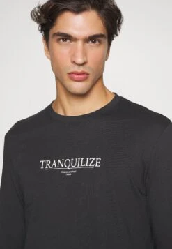 Pier One Maglia Del PigiamaBlack Uomo Per La Notte PI982N00D-Q11 -Pier One 43dcd33a7c9f4169a82d93289066f35f