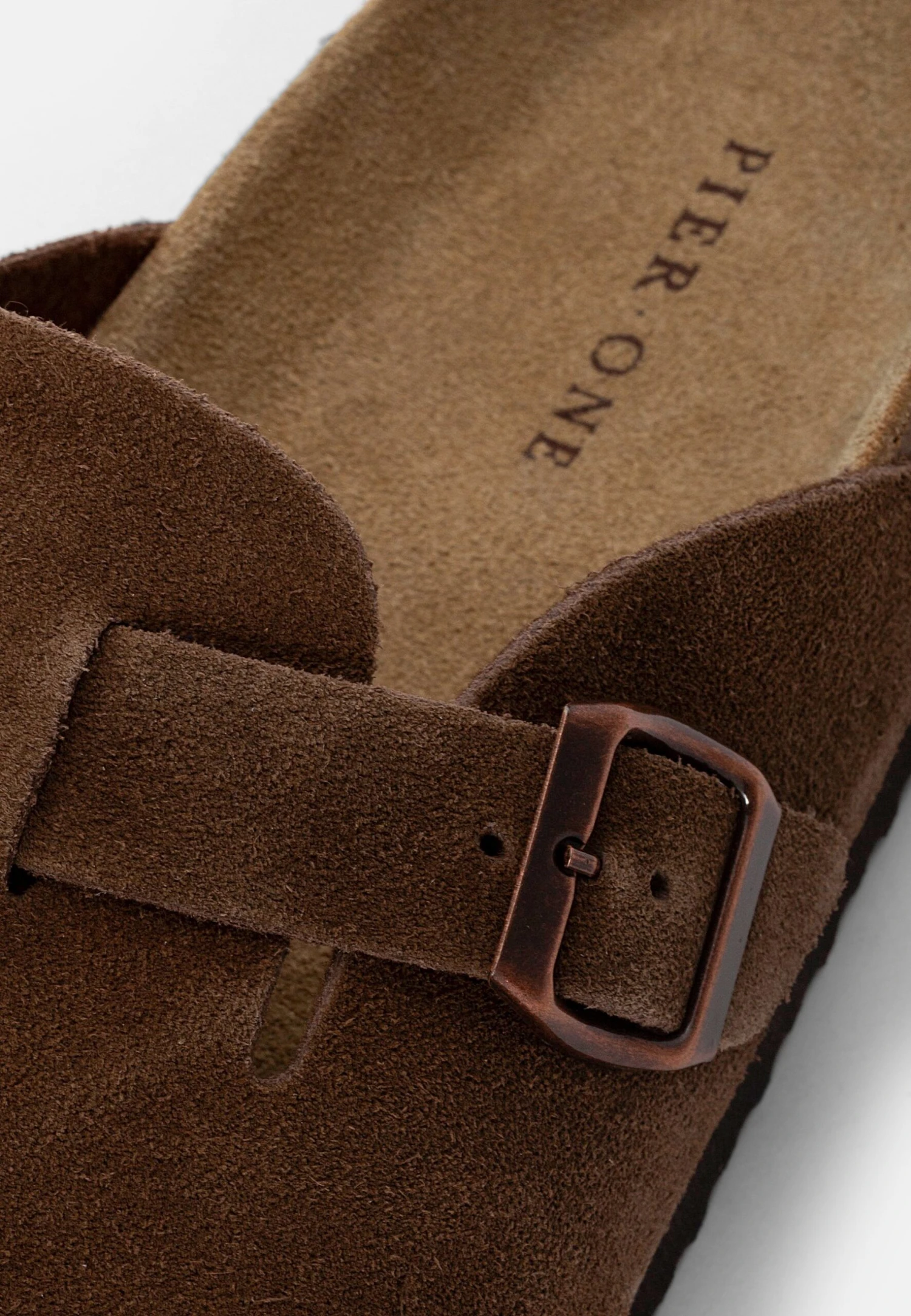 Pier One Leather Unisex - Pantofole - Brown 8 Pier One Leather Unisex - Pantofole - Brown - immagine 6