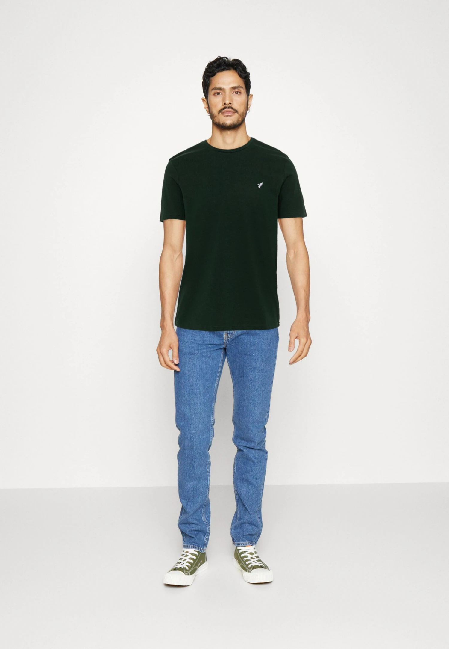 Pier One 5 PackT-Shirt BasicWhite/Ark Green/Blue Uomo T-shirt E Polo PI922O0TV-A14 3 Pier One 5 PackT-Shirt BasicWhite/Ark Green/Blue Uomo T-shirt E Polo PI922O0TV-A14