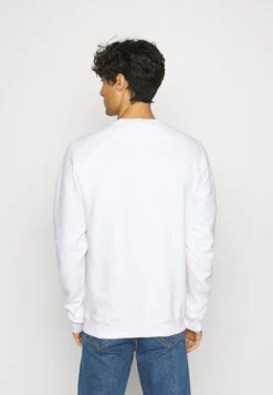 Pier One 2 Pack - Felpa - White/Black -Pier One 500e217fdde54325bfe212db643d3cfd