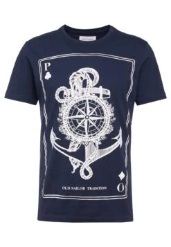 Pier One T-Shirt Con StampaDark Blue Uomo T-shirt E Polo PI922O09T-K11 -Pier One 501d5d59625d4986819c07ebea070572