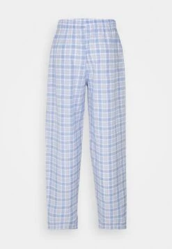 Pier One Pantaloni Del PigiamaLight Blue/White Uomo Per La Notte PI982L00E-K13 -Pier One 5185070423e344d0957e8fb817885a02