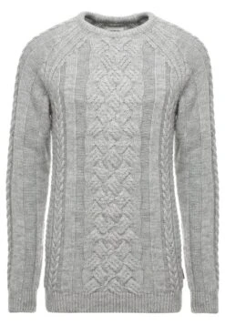 Pier One MaglioneMottled Light Grey Uomo Maglieria PI922Q07X-C11 -Pier One 52624a1443ba444ea8b4ca3b0ee16529