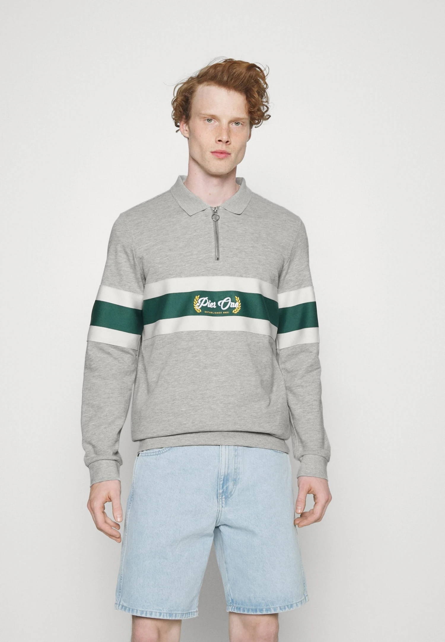 Pier One Felpa Light Grey Uomo Maglieria E Felpe PI922S0H9-C11 3 Pier One Felpa Light Grey Uomo Maglieria E Felpe PI922S0H9-C11