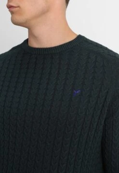 Pier One MaglioneMottled Dark Green Uomo Maglieria PI922Q01O-M11 -Pier One 57135d716ea04a579655d27a9bc59ae3