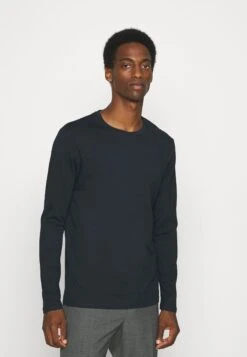 Pier One 5 PackMaglietta A Manica LungaDark Blue/Turquoise/White Uomo T-shirt E Polo PI922O0RB-K11 -Pier One 5821ed0eb81348af905224cfd450d935