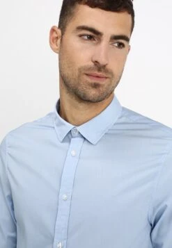 Pier One 2 Pack - Camicia Elegante - Light Blue/Dark Blue -Pier One 5ecc9a8b654d4ad789195b86f92aa59f