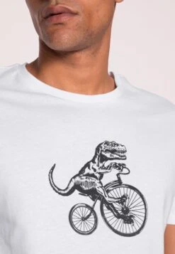 Pier One T-Shirt Con StampaWhite Uomo T-shirt E Polo PI922O0FQ-A11 -Pier One 604f5f4a3eff42fe96df68adc7fac433