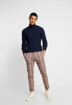 Pier One MaglioneMottled Dark Blue Uomo Maglieria PI922Q080-K11 -Pier One 61c43ca45eca4efabf2ebcbabf4e701c