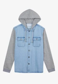 Pier One CamiciaBlue/Grey Uomo Camicie PI922D0EU-K11 -Pier One 647f582c32fc454597c5bcd33bdfe2ec