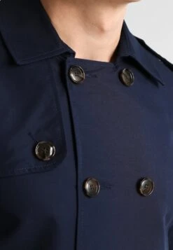 Pier One Trench - Dark Blue -Pier One 651abfa3d8c9476ea94b929e6493a67b