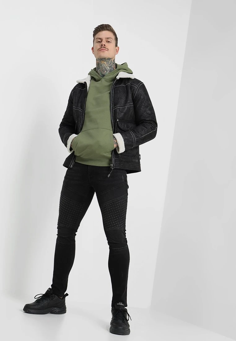 Pier One Felpa Con CappuccioKhaki Uomo Maglieria E Felpe YO122S09V-N11 4 Pier One Felpa Con CappuccioKhaki Uomo Maglieria E Felpe YO122S09V-N11 - immagine 2