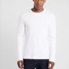 Pier One Maglietta A Manica LungaWhite Uomo T-shirt E Polo PI922O0GP-A11 -Pier One 67be85ba0d67411a846a661828ba238a