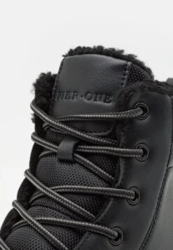 Pier One LeatherStivaletti StringatiBlack Uomo Stivaletti/Stivali PI912K0B3-Q11 -Pier One 6a12d188b7c74fe69f7bc075a3b6a364