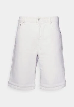 Pier One Colored Twill White DenimShorts Di JeansWhite Denim Uomo Bermuda PI922F05D-K11 -Pier One 6a5714ed158c42c1a08428fb46cf4ed5