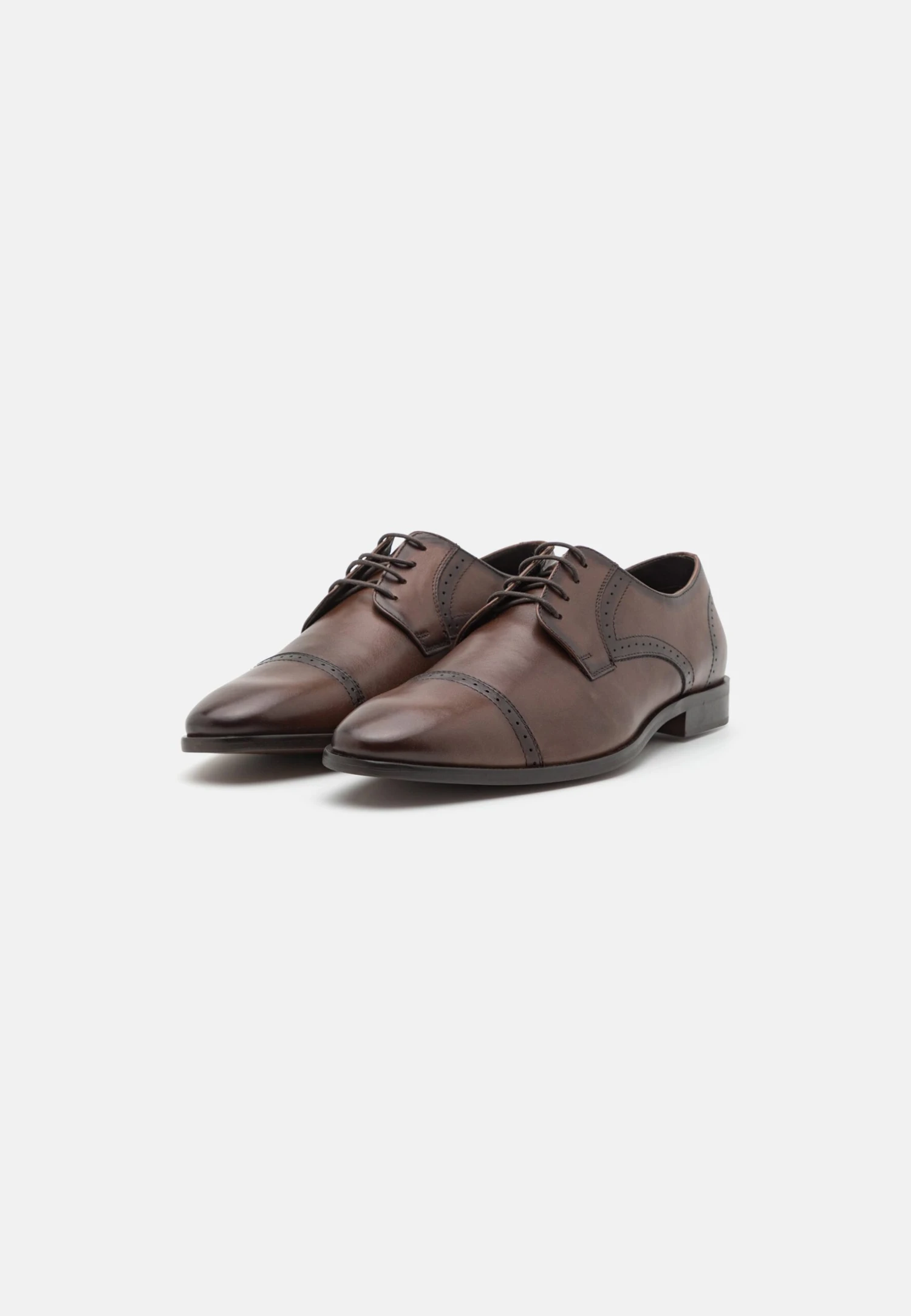 Pier One LeatherStringate ElegantiBrown Uomo Scarpe Con I Lacci PI912M0EI-O11 4 Pier One LeatherStringate ElegantiBrown Uomo Scarpe Con I Lacci PI912M0EI-O11 - immagine 2