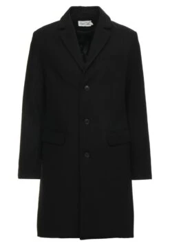Pier One Wheeler Coat- Cappotto Classico - Black -Pier One 6c9bb54ebd5f415f9c98124b6b98fe7b