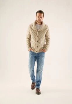 Pier One CardiganMottled Beige Uomo Maglieria PI922Q0BS-B11 -Pier One 6f3d6c18e29f4a11b00917c31805fb7d