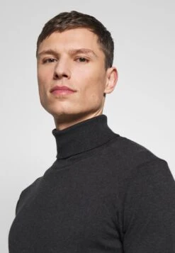 Pier One 2 PackBasic TurtleneckMaglioneBlack/Mottled Dark Grey Uomo Maglieria PI922Q06B-Q11 12 Pier One 2 PackBasic TurtleneckMaglioneBlack/Mottled Dark Grey Uomo Maglieria PI922Q06B-Q11 -Pier One 715397c6c65c4fb7a5a9008c7ae8d15a