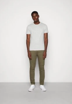 Pier One Unisex 5 PackT-Shirt BasicBlack /Dark Blue/Dark Green Donna T-shirt E Top PI921001F-Q11